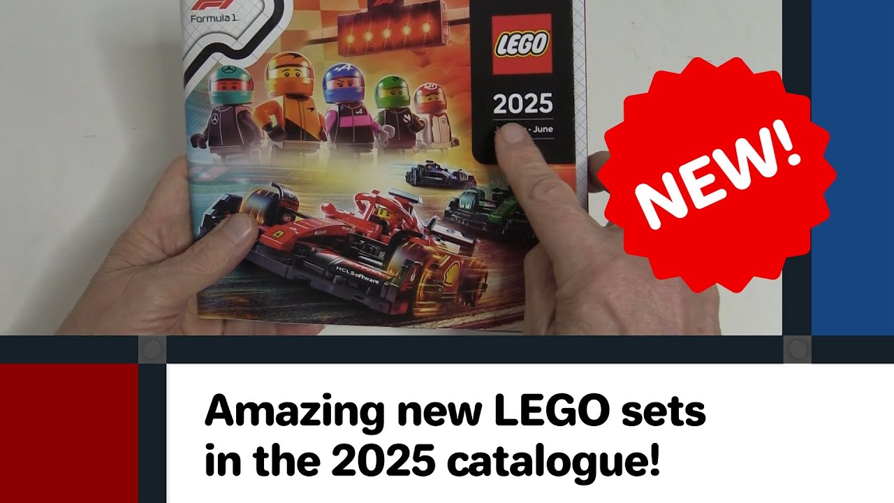 Amazing new LEGO sets in the 2025 catalogue - YouTube