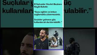 El Salvador Devlet Başkanı Nayib Bukele,