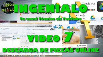 Curso Basico de Autodesk Inventor 2017 - Video 7 - Descarga piezas Online #7