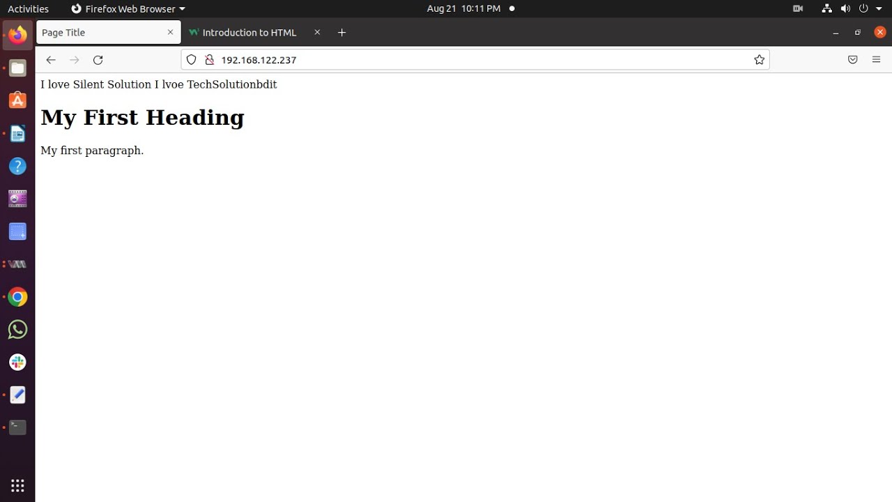 How to install Apache on Red Hat ,Almalinux /Rocky Linux || Change ...