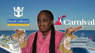 Carnival Cruise VS. Royal Caribbean: BIG difference! | Sparkle Lei’