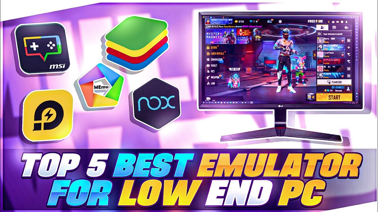 Best Emulator for Free Fire Max: List of Android Emulators to Play Free  Fire Game on Low-end and High-end PCs - MySmartPrice