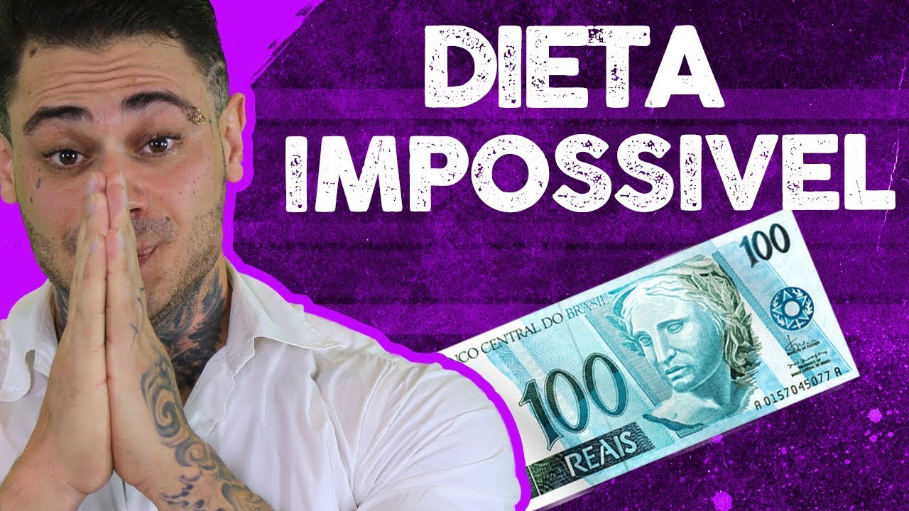 dieta com 100 reais