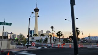 Las Vegas livestream scooter ride. Uber Eats and Doordash on Tuesday night.