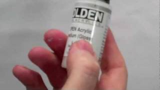 Acrylic Mediums : How to use Acrylic Glazing Liquid and Mediums Part 3