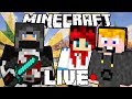 Minecraft Livestream! - Murder Mystery #3 haverokkal!