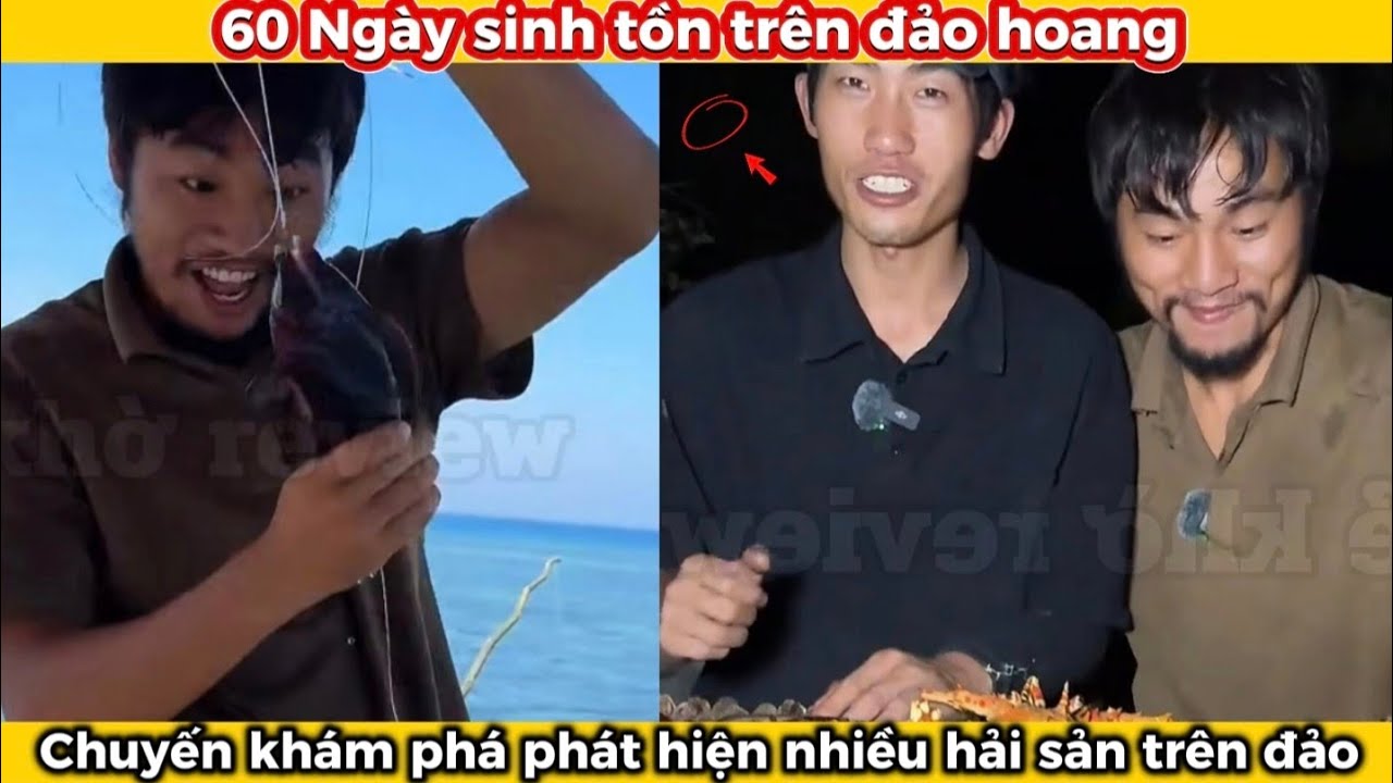 P8 |Thử Thách 60 Ngày Sinh Tồn: Tần Ca Và Đại Đầu Làm Bệ Nổi Tự Động Câu Cá Giữa Biển