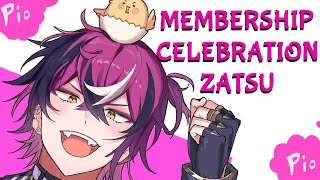 CELEBRATION ZATSU! - MEMBERSHIPS ARE OPEN! 【NIJISANJI EN | Doppio Dropscythe】