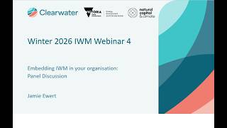Embedding IWM in your organisation - Part A (Winter 2026 IWM Webinar 4) screenshot 2