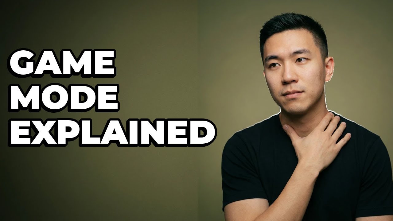 What Is Windows Game Mode For PC Gaming?