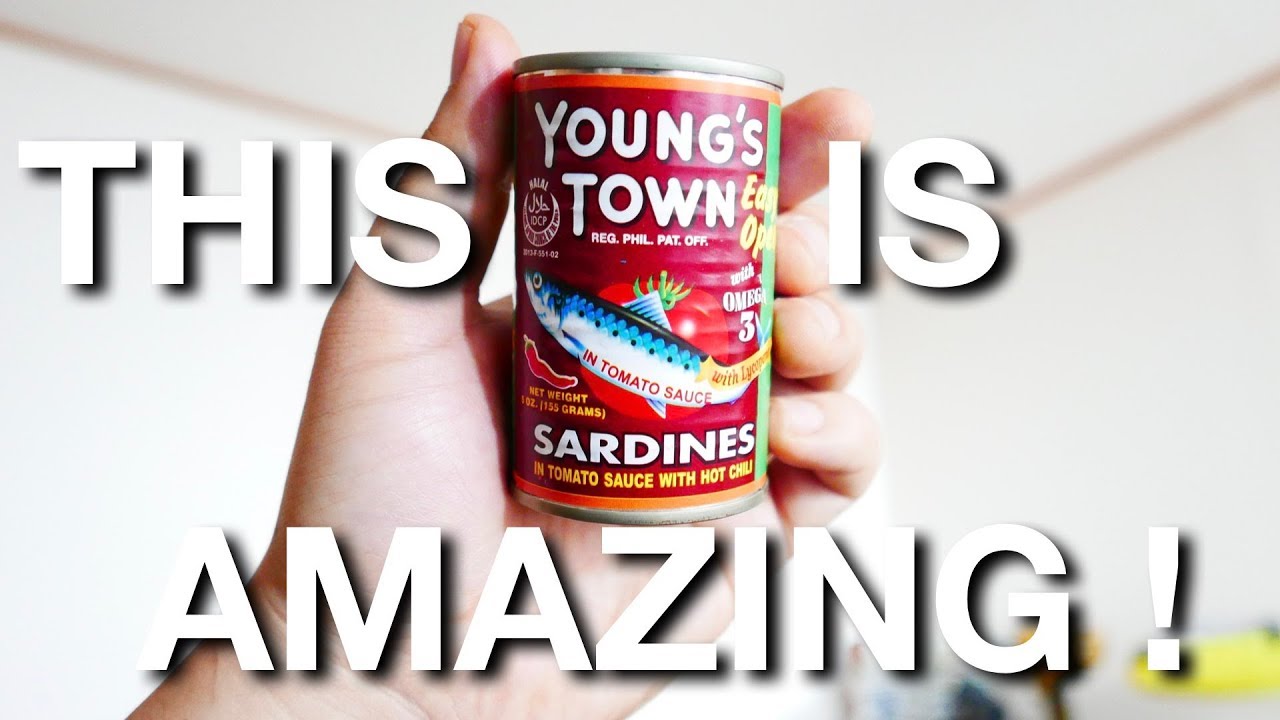 Korean Tries Filipino Food Sardines in Can [Mr.BulBul Classic] YouTube
