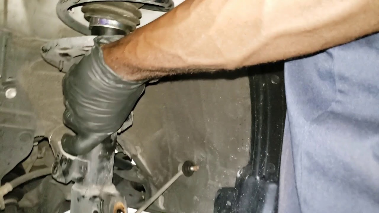 Toyota Corolla front strut replacement YouTube