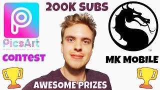 200K Subs Special Contest. Mortal Kombat Art with PicsArt. Everyone Gets a Prize! screenshot 2