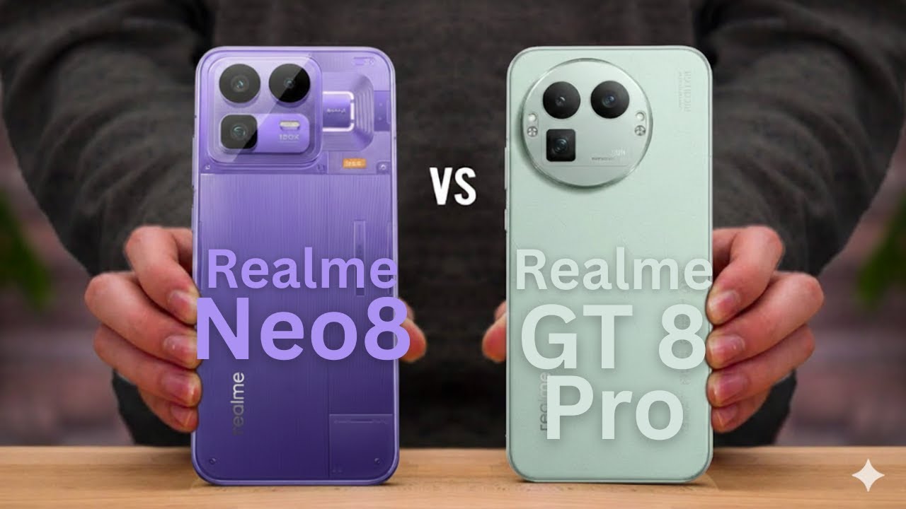 Realme Neo8 vs Realme GT 8 Pro | Full Comparison 2026