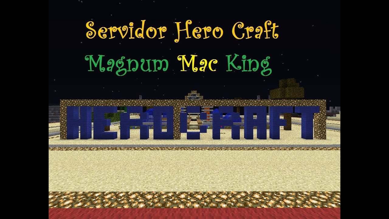Server HeroCraft está aberto oficialmente!!!! XD - YouTube