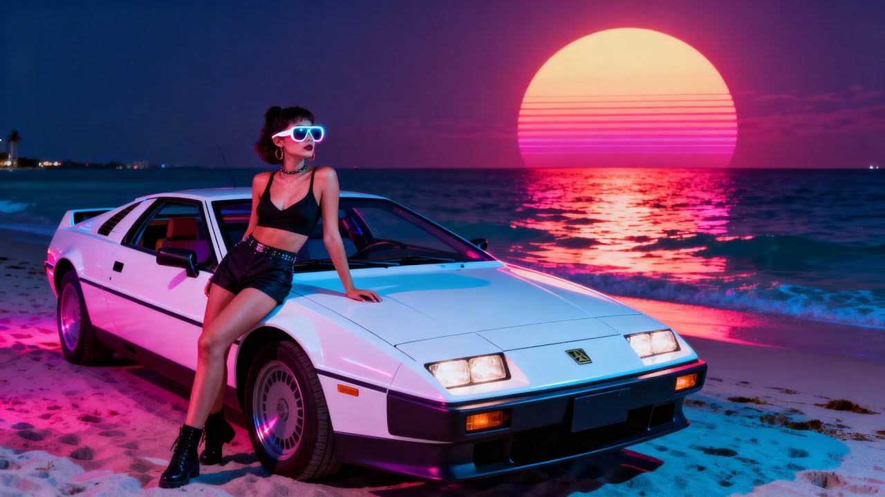 Ночной драйв 1988 – Фары и туманные неоновые грезы | Чиллсинт • Вейпорвейв • Дримвейв