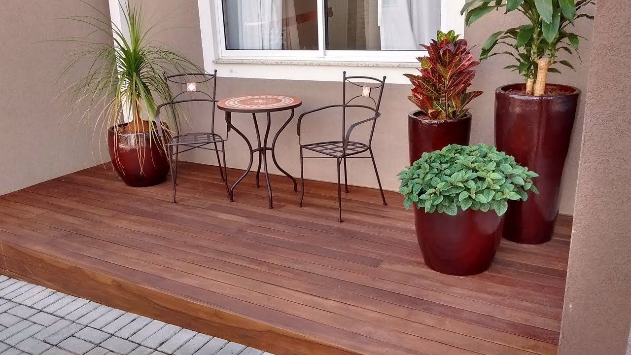 Como Construir um Deck / O que colocar Embaixo do Deck / Dica Rápida 02 ...