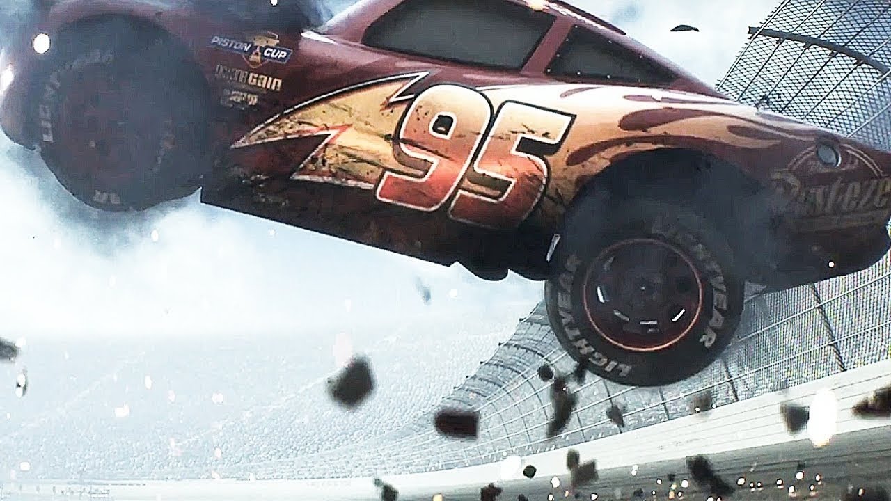 Картинки молния маквин авария