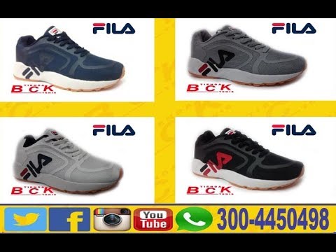 TENIS ZAPATILLAS FILA 3 HOMBRE - YouTube