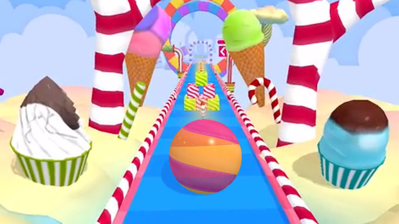 Candy Ball Run - All Levels Ball Gameplay Android, iOS