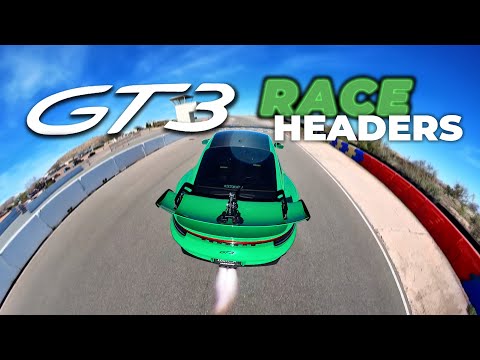 Porsche 911 (992) GT3 Catless Race Headers! | INSANE Sound + Flames