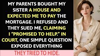 My Parents Bought My Sister A House And Expected Me To Pay The Mortgage…