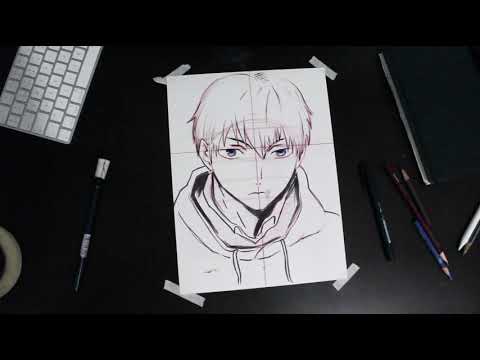 Como desenhar Tobio Kageyama  Haikyū!! ハイキュー!! 