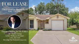 23835 Griffin House Ln, Katy, TX 77493 [For Lease]