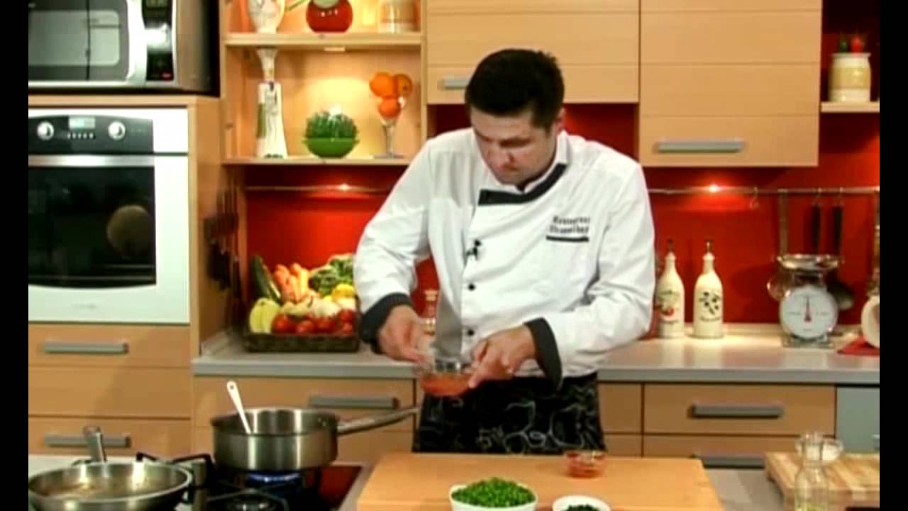 Kuhanje Junetina s graškom