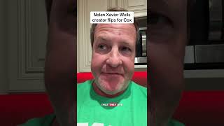 Nolan Xavier Wells creator flips for Cox ￼ @secretservicesam