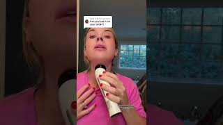 Yes The Inia Flare For Neck Use iniaflare microcurrentdevice