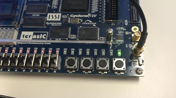 D counter 2 simulation on DE2-115