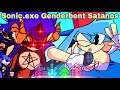 Friday Night Funkin' Sonic.exe Genderbent Satanos | GENDERSWAP BF THE HEDGEHOG VS SONIC (FNF Mod)