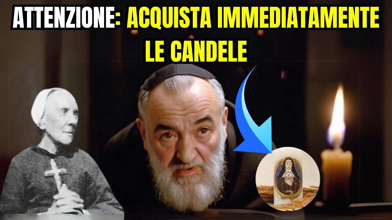 Padre Pio 3 Giorni Di Purgatorio PADRE PIO AVVISO A TUTTI DI COMPRARE URGENTEMENTE CANDELE, CI SARANNO 3