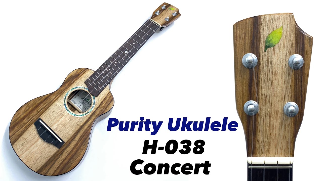 【Purity Ukulele】H-038　オリジナルコンサートサイズ