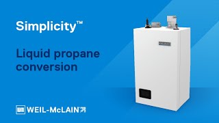 Simplicity Boiler Liquid Propane Conversion