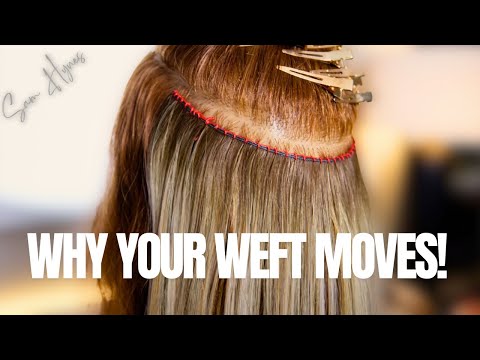 What Is Wefted Hair