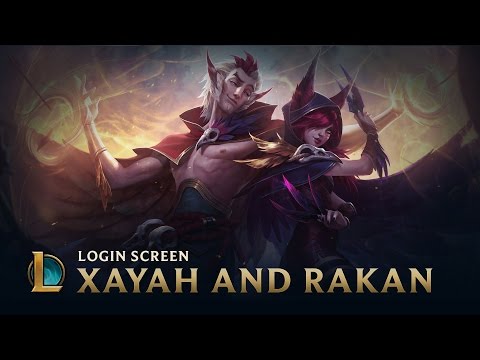 Xayah & Rakan, the Rebel & the Charmer | Login Screen - League of Legends