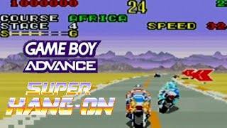 Super Hang-On playthrough (Game Boy Advance, 1CC)