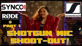 Shotgun Microphone shootout Part 1 Synco Mic D2 vs Rode NTG2 vs Sennheiser MKH-416 Dialogue test