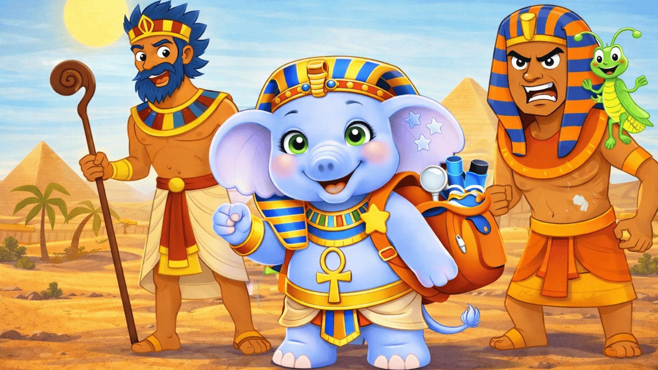 פסח לילדים ⚱️ | סיפור יציאת מצרים 🏃‍♂️  | עזרו למשה ובני ישראל לצאת ממצרים! 🌊