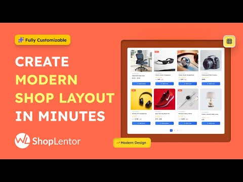 Build Modern WooCommerce Product Grids Without Coding — Fully Customizable | ShopLentor