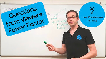 Questions from Viewers: AC Theory, How to Calculate Power Factor and Draw a Power Triangle to Scale