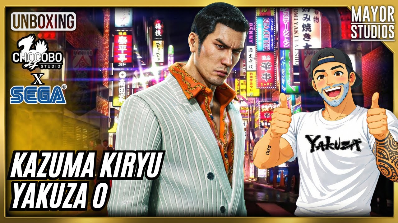 Kazuma Kiryu - Yakuza 0 by Chocobo Studio! Unboxing y review