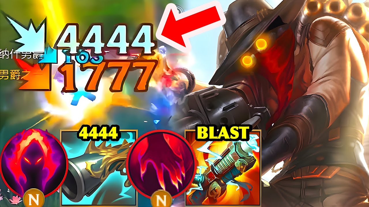 Wild Rift China Jhin ADC | 23KILL DARK HARVEST JHIN = BROKEN 1SHOT BURST DAMAGE?! | Build & Runes