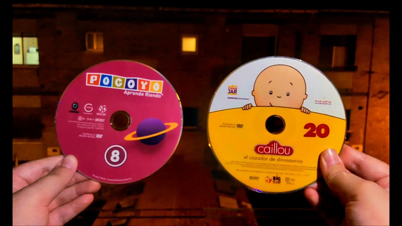 Pocoyó Vol.8 (DVD) Caillou el cazador de dinosaurios Vol.20 (DVD) C. C, 12, 33640 Mieres, Asturias.
