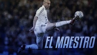 Zinedine Zidane El Maestro Skills Goals Hd