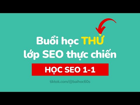 Video Cách SEO lên top Google - Buổi học SEO miễn phí - Bài... - YouTube