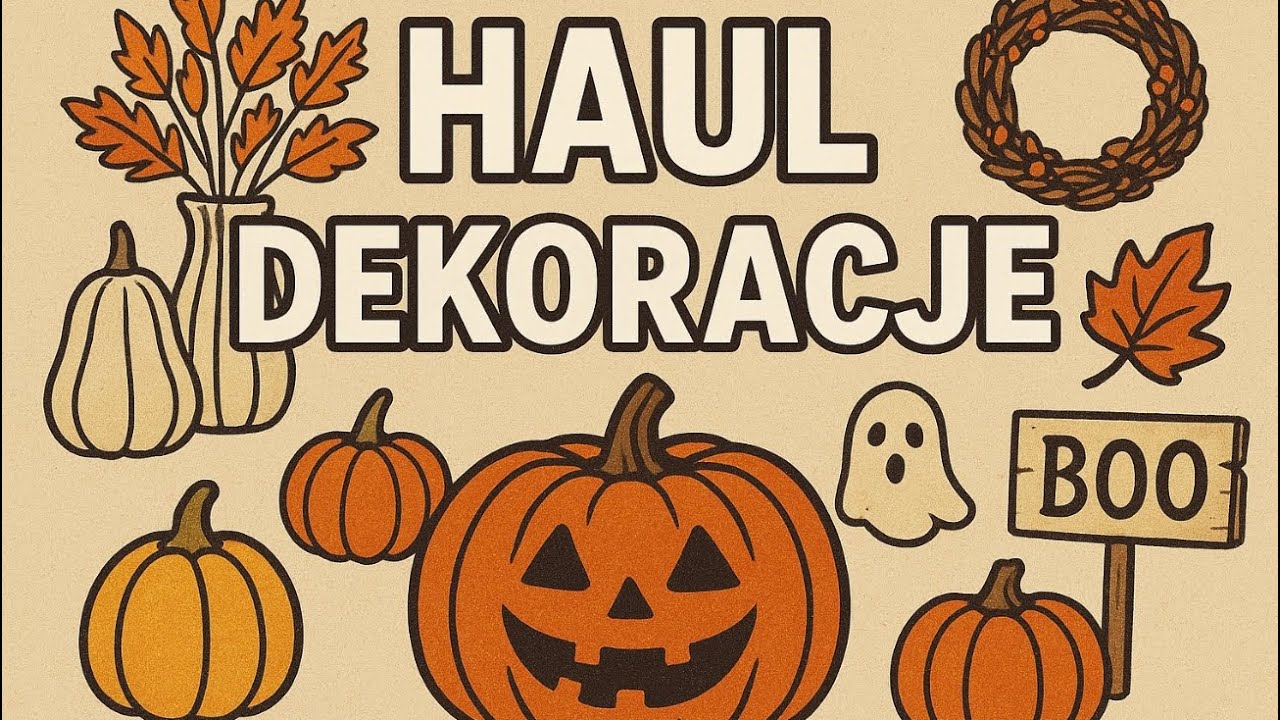 VLOGTOBER #1 🎃 Jesienny HAUL zakupowy | Dekoracje na jesień 2025 🍁🕯️| Alia