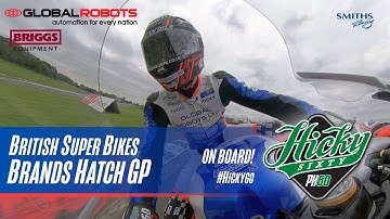 On Board Action! Peter Hickman riding the Global Robots BMW by Smiths Racing 2020